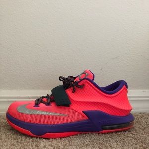 Nike KD7 pink/ purple aka “raptor”